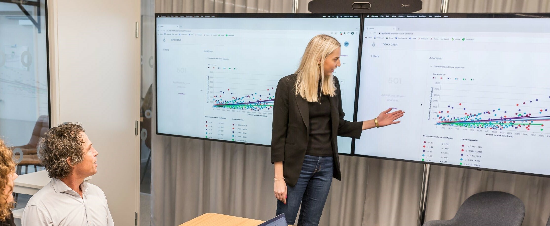 Ledidi iso certified medical healthcare analytics